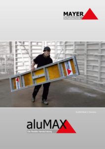aluMAX | Prospekt | Mayer Schaltechnik
